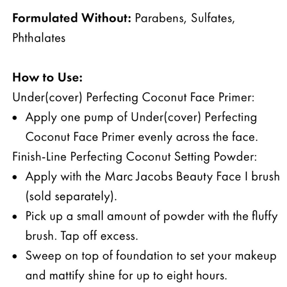 Marc Jacobs Coconut Fix Complexion Duo - Picture 12 of 12